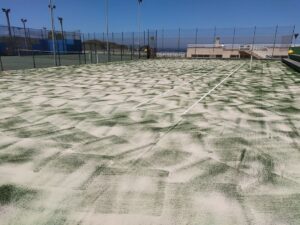 INSTALACION PISTA DE TENIS
